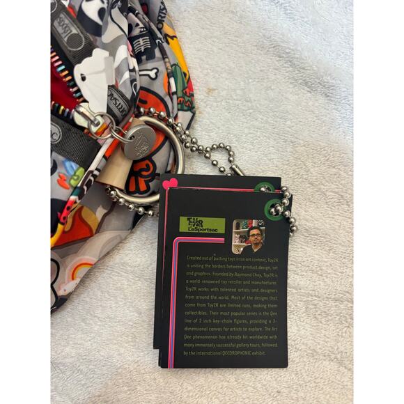 Tokidoki for LeSportsac Small Weekender Duffel Bag Inferno Rare Retired NWOT - Picture 4 of 10